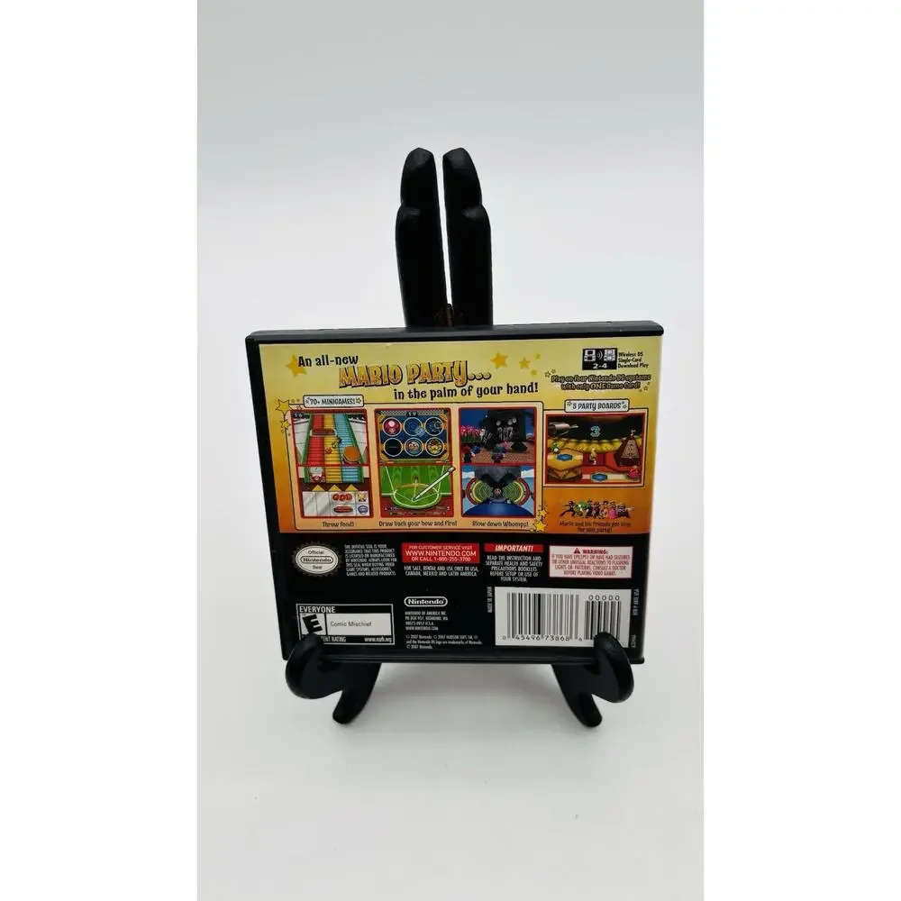 🎮Mario Party DS (Nintendo DS, 2007) with Manual TESTED WORKS CIB